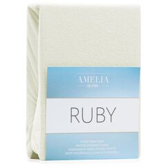 AmeliaHome махровая простыня с резинкой Ruby, 140 x 200 см цена и информация | Простыни | kaup24.ee