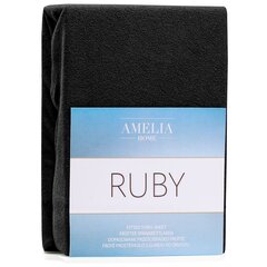 AmeliaHome махровая простыня с резинкой Ruby цена и информация | Сетки для кроватей | kaup24.ee
