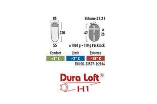 Спальный мешок High Peak TR 350 цена и информация | Спальные мешки | kaup24.ee