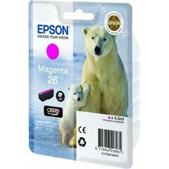 Картридж с оригинальными чернилами Epson 26 Розовый цена и информация | Картриджи для струйных принтеров | kaup24.ee