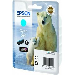 Картридж с оригинальными чернилами Epson 26 Циановый цена и информация | Картриджи для струйных принтеров | kaup24.ee