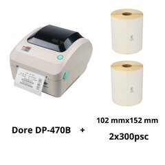 Dore DP-470B DP470B + Dore 800264-605 102х152 mm, 2 шт цена и информация | Принтеры | kaup24.ee