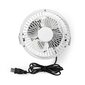 Nedis Metal Mini Fan 10cm - USB powered Hall hind ja info | Kodumasinate lisatarvikud | kaup24.ee