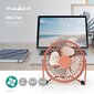 Nedis Metal Mini Fan 10cm - USB powered Hall hind ja info | Kodumasinate lisatarvikud | kaup24.ee