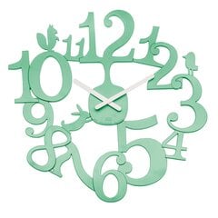 Koziol [pi:p] Wall Clock Mint цена и информация | Аксессуары для бытовой техники | kaup24.ee