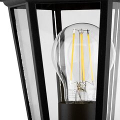 Välitingimustes kasutatav lamp E27 LAMPOST 1m must BELLIS LUMILED цена и информация | Уличное освещение | kaup24.ee