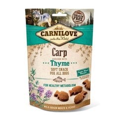 Carnilove Dog Snack Carp & Thyme maiused koerale 200g hind ja info | Maiustused koertele | kaup24.ee