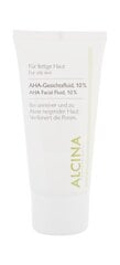 ALCINA For Oily Skin AHA Facial Fluid, 10% ночной крем 50 мл цена и информация | Сыворотки для лица, масла | kaup24.ee