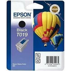 Originaalne tindikassett Epson T019, must цена и информация | Картриджи для струйных принтеров | kaup24.ee