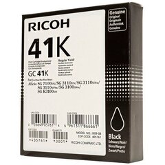 Гелевый картридж RICOH HY GC41K, Черный цена и информация | Картриджи для струйных принтеров | kaup24.ee