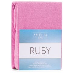 AmeliaHome махровая простыня с резинкой Ruby, 140 x 200 см цена и информация | Простыни | kaup24.ee