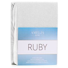 AmeliaHome махровая простыня с резинкой Ruby, 180x200 см цена и информация | Простыни | kaup24.ee