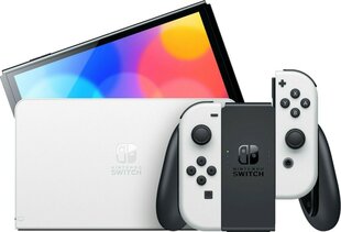 Nintendo Switch OLED NSH008, 64 ГБ цена и информация | Игровые приставки | kaup24.ee