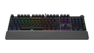 Krux Crato RGB Outemu Brown hind ja info | Klaviatuurid | kaup24.ee