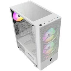 ATX Semi-tower Korpus Nfortec Caelum Valge RGB hind ja info | Arvutikorpused | kaup24.ee