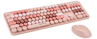 KOMPLEKT SERIOUX juhtmevaba RETRO 9900BR цена и информация | Клавиатуры | kaup24.ee