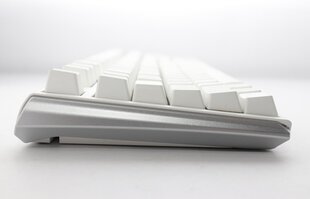 Mehaaniline klaviatuur Ducky One 3 puhas valge täissuuruses Hotswap Cherry MX Clear, RGB, PBT klahvid цена и информация | Клавиатуры | kaup24.ee