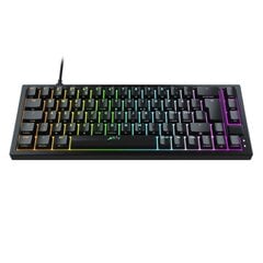 Mehaaniline klaviatuur XTRFY K5 must, 65% kuumvahetus RGB USA paigutusega Kailh Red hind ja info | Klaviatuurid | kaup24.ee