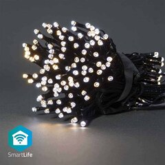 Недис SmartLife Декоративный гирлянда LED 200 LED&apos;ов Белый - 20м цена и информация | Рождественские украшения | kaup24.ee