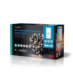 Nedis SmartLife Dekoratiivne LED-valgustus ketasjalgadega 200 LED valge - 20m hind ja info | Jõulukaunistused | kaup24.ee