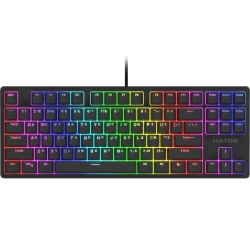 Hator HTK-520 Rockfall 2 Mecha TKL Wired gaming keyboard EN|UA|RU цена и информация | Klaviatuurid | kaup24.ee