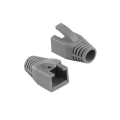 Logilink Modular RJ45 Plug Cable Boot 8mm grey, 50vnt. цена и информация | Адаптеры и USB-hub | kaup24.ee