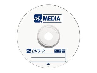 My Media DVD-R Matt Silver 50 Pack Wrap Spindle цена и информация | Охлаждающие подставки и другие принадлежности | kaup24.ee