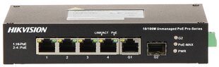 КОММУТАТОР POE DS-3T0306HP-E/HS 4-ПОРТОВЫЙ SFP Hikvision цена и информация | Коммутаторы (Switch) | kaup24.ee