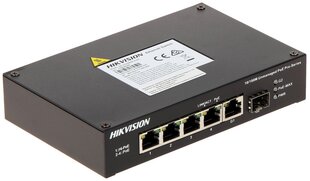 КОММУТАТОР POE DS-3T0306HP-E/HS 4-ПОРТОВЫЙ SFP Hikvision цена и информация | Коммутаторы (Switch) | kaup24.ee