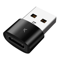 USB-адаптер KSIX Tipo C a Tipo A 480 MB цена и информация | Адаптеры и USB-hub | kaup24.ee