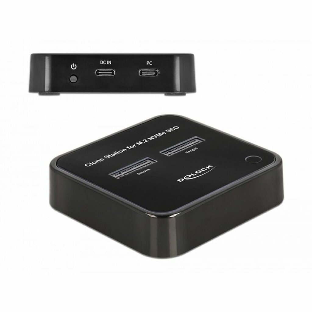 Dokkimisjaam DELOCK 64177 Must 10 Gbps hind ja info | USB jagajad, adapterid | kaup24.ee