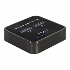 Dokkimisjaam DELOCK 64177 Must 10 Gbps hind ja info | USB jagajad, adapterid | kaup24.ee