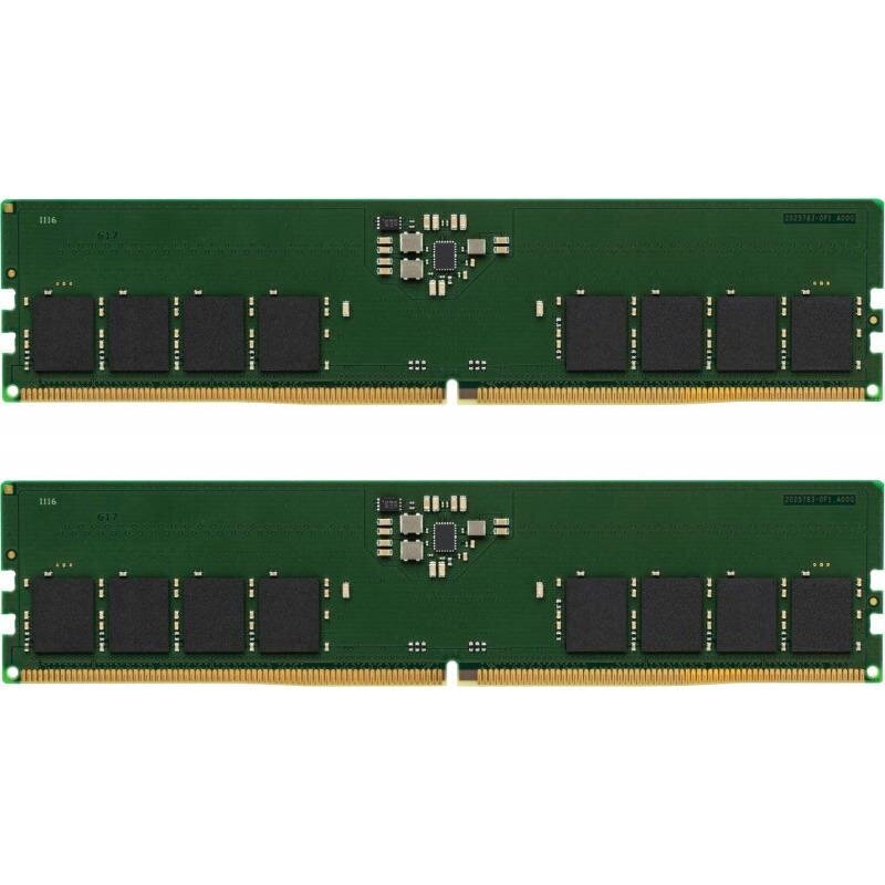 Kingstoni DDR5 4800 MHz mitte-ECC puhverdamata DIMM CL40 1RX8 1,1 V 288-pin 16Gbit (2 x 16BG) цена и информация | Operatiivmälu (RAM) | kaup24.ee