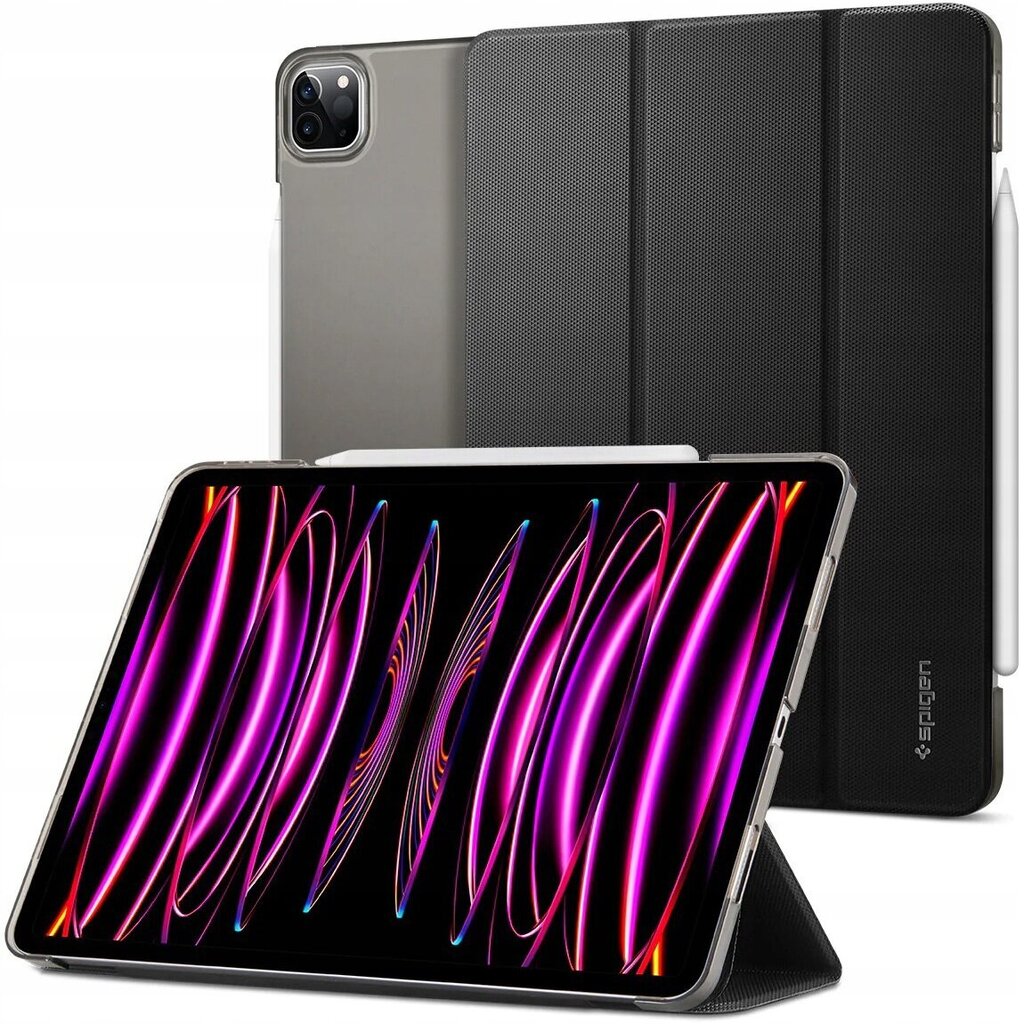 Spigen Liquid Air Folio iPad Pro 11 2022/2021, Melna hind ja info | Tahvelarvuti kaaned ja kotid | kaup24.ee