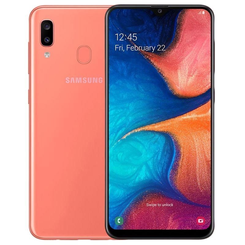 Nutitelefon Samsung Galaxy A20e, 32 GB, Dual SIM, Korall hind ja info | Telefonid | kaup24.ee