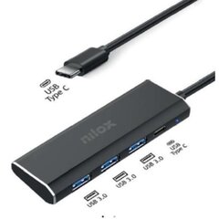 USB-разветвитель Nilox цена и информация | Адаптеры и USB-hub | kaup24.ee