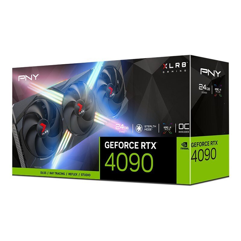 Graafikakaart PNY GeForce RTX 4090 XLR8 Gaming VERTO цена и информация | Sülearvuti tarvikud | kaup24.ee