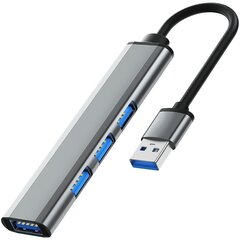 Reagle HUB USB-A kuni 4x USB-A portide jaoturiga hind ja info | USB jagajad, adapterid | kaup24.ee