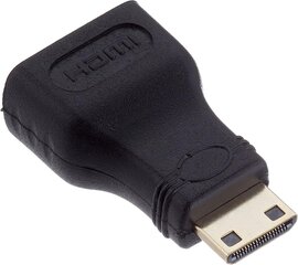 Адаптер PremiumCord HDMI A на мини -HDMI, гнездо на вилках, для Full HD 1080p, 3D, Color Black, позолоченные соединения цена и информация | Адаптеры и USB-hub | kaup24.ee