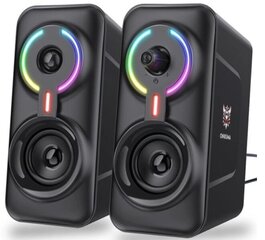 Speaker set 2.0 Onikuma L6 10 W black kaina ir informacija | Kõlarid | kaup24.ee