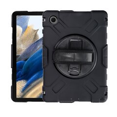 Fusion 360 Rotation Case чехол для планшета Samsung X200 Galaxy Tab A8 2021 10.5" черный цена и информация | Чехлы для планшетов и электронных книг | kaup24.ee