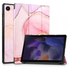 Fusion Marble magnet ümbris tahvelarvutile Samsung X200 | X205 Galaxy Tab A8 10.5 (2021) roosa hind ja info | Tahvelarvuti kaaned ja kotid | kaup24.ee