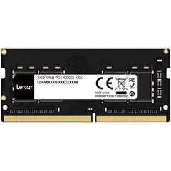 Lexar® DDR4 8GB 260 PIN So-DIMM 3200Mbps, CL22, 1,2V- BLISTER pakett, EAN: 843367123766 цена и информация | Оперативная память (RAM) | kaup24.ee