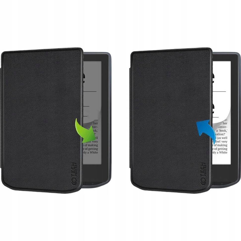 Tech Protect Smartcase PocketBook Verse must hind ja info | Tahvelarvuti kaaned ja kotid | kaup24.ee