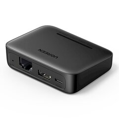 Väline võrguadapter printerile, Ugreen CM4281, must hind ja info | USB jagajad, adapterid | kaup24.ee