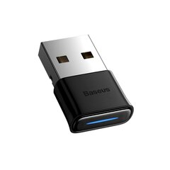 Мини-адаптер, Baseus BA041, Bluetooth 5.0, USB приемник-передатчик-компьютер, черный цена и информация | Адаптеры и USB-hub | kaup24.ee