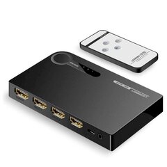 Разветвитель HDMI, 3x HDMI, 3D, 4K, черный цена и информация | Адаптеры и USB-hub | kaup24.ee