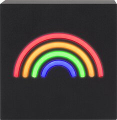 BigBen Neon Bluetooth® Rainbow traadita kõlar / puidust korpus hind ja info | Kõlarid | kaup24.ee