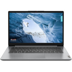 Lenovo IdeaPad 1 14IGL7 14 1366 x 768 N4020 4GB 128SSD WIN11S hind ja info | Sülearvutid | kaup24.ee