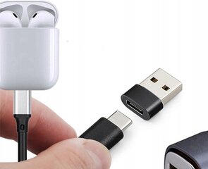 Переходник OTG с USB-C на USB A 2.0 цена и информация | Адаптеры и USB-hub | kaup24.ee